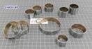 Комплект (10шт) втулок, DP0 / AL-4 / AT-8 / DP2 сталь с бронзовым покр 144030-BR (BUSHING KITS)