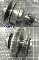 Комплект конусов RE0F09A / RE0F09B / JF010E(CVT) без  ремня и без задн 320701A-UD (CHAINS AND PARTS)