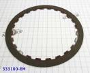 Фрикционный Диск [24Tx2,1x164] A340-SERIES / A341E / A350E overdrive b 333100-EM (FRICTIONS) 34633-30010