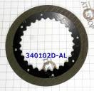 (Заказывать по позиции 340102B-AL) Фрикционный Диск Underdrive Clutch 341102B-AL (FRICTIONS) 34262-32020