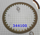 Фрикционный Диск B1 / Overdrive [36Tx1.9x168] AW81-40LE / U440E / U441 344100-AL (FRICTIONS) 34633-52030, 93741449