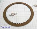 Фрикционный Диск 2nd brake (Interm. B2) [50Tx1.9x154] U440 344104-LN (FRICTIONS) 35682-52010