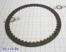 Фрикционный Диск "1-2" Reverse (B4 / B5 5Th Brake) [47Tx1,75x141] AW55 351110-DX (FRICTIONS) 5711318, 93180018