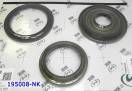 Комплект обрезиненных поршней (2шт) 722.8 195008-NK (PISTONS AND RETAINERS)