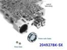 Поршень аккумулятора Forward, алюминиевый, с двумя уплотнительными кол 204927BK-SX (PISTONS AND RETAINERS)