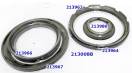 Комплект (5шт.) обрезиненных поршней 6T40 / 6T45 Piston Kit, 2008-Up 213008B-EM (PISTONS AND RETAINERS)