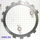 (Заказывать по позиции 340135-UD) Стальной диск, [12Tx2,2x143], U140 / 341135-UD (PRESSURE PLATES)