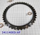 Диск опорный [40Tx127x3,1] U151 / U250 Overdrive Clutch 3,1мм ступенча 341140ED-AF (PRESSURE PLATES)