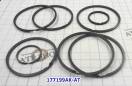Комплект (8 шт) ZF5HP18 / ZF5HP19 компрессионных тефлоновых колец с 3D 177199AK-AT (SEALING RINGS)