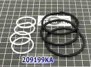 Комплект (7 шт) компрессионных тефлоновых колец 5L40E Sealing Ring Kit 209199KA-AT (SEALING RINGS)