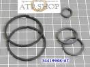 Комплект компрессионных тефлоновых колец (5шт)  AW80-40LE / AW81-40LE 344199AK-AT (SEALING RINGS)