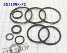 Комплект компрессионных тефлоновых колец (9шт) AW55-50SN / 51SN/(AF23 351199K-PC (SEALING RINGS)