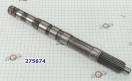 Вал, Shaft, Intermediate 42RE, 44RE Наконечник круглый не имеет пазов. 275674-UD (SHAFTS)