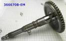 Вал входной (только вал без коронной шестерни), BTR DSI-6 M78 Shaft In 366670B-EM (SHAFTS) 0578-659062, 0578-689037