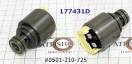 Соленоид-Электроклапан 5HP19FL / FLA / FLE линейного давления, Solenoi 177431D-TW (SOLENOIDS) 0501-210-725# (OEM)