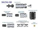 Ремонтный комплект гидроблока, U150 / U151 / U250E / U251E ZIP Kit (SO 341741-SX (VALVE BODY PARTS)