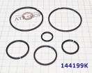 Набор уплотнительных колец из 6-ти штук DP0 / AL-4 / AT-8 /  DP2 (4 ко 144199K (SEALING RINGS)