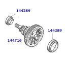Подшипник дифференциала со стороны шестерни DP0 / AL-4 / AT-8 / DP2 (Р 144289-AF (WASHERS)