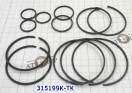 Комплект (10 шт) компрессионных тефлоновых колец RE4F04A / B/V / 4F20E 315199K-TK (SEALING RINGS)