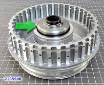 Барабан 6T40 / 6T45 сцеплений 4-5-6 и 3-5-Reverse (Direct) cо скосом ( 213550B-AF (DRUMS)