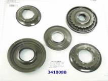 Комплект (6шт.) обрезиненных поршней U250E 2003-up (PISTONS AND RETAIN 341008B-EM (PISTONS AND RETAINERS)