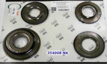 Комплект из 4-х обрезиненных поршней TF-80SC / 81SC/(AF40)/TF-40 (VOLV 354008-NK (PISTONS AND RETAINERS)