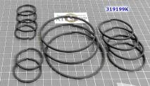 Комплект (13 шт) компрессионных тефлоновых колец RE5R05A 3D-замки (вхо 319199K-AT (SEALING RINGS)