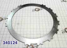 Стальной диск 2nd Brake [12Tx2x143] U140 /  U150 /  U240 /  U250 1998- 340124 (STEELS) 35691-21010