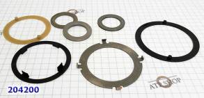 Комплект (7 шт) шайб 4L60 / 4L60E / 4L65E, Washer Kit 1989-up 204200 (Комплекты подшипников)