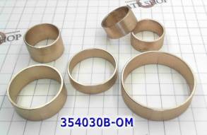 Комплект (6 шт) точёных бронзовых втулок,TF80-SC / TF81-SC (AWF21), Fo 354030B-OM (BUSHING KITS)