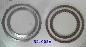 Комплект Фрикционов и стальных дисков, JF011E / JF016  CVT 2003-up (FR/ST MODULES)