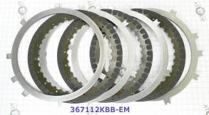 Комплект дисков пакета сцепления Underdrive, Friction & Steel Kit, A6L (FR/ST MODULES)