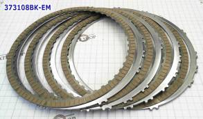 Комплект дисков A8MF1 / A8MF2 пакета сцепления "2-8 Clutch", PP [16Tx4 (FR/ST MODULES) 45665-4G600