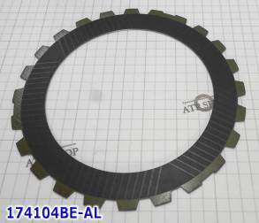 Фрикционный диск [24Tx2.2x154.8x213] ZF4HP20 пакет сцепления "С" однос (FRICTIONS) 000-272-7326, 154702-220#, 4H6-792A,...