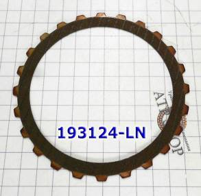 Фрикционный Диск 5th(K5) [24Tx1,6x93] 722.7 односторонний с наружным з (FRICTIONS) 168-372-1026