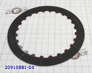 Фрикционный Диск 5L40E (Forward Clutch) односторонний с внутренним зуб (FRICTIONS) 96024637