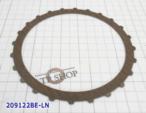 Фрикционный Диск [24Tx1,6x113,6х136] 5L40E 2nd Clutch, односторонний с (FRICTIONS) 96022841