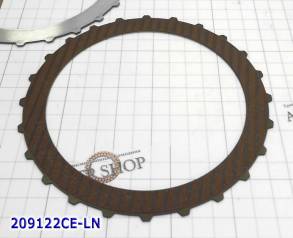 Фрикционный Диск, 5L40E кроме BMW 4WD. 2nd Clutch, односторонний с нар (FRICTIONS)