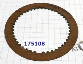 Фрикционный Диск Rear / Forward [44Tx1,55x125] A500 / 42RE / 44RE / A9 275108-AL (FRICTIONS) 4531068