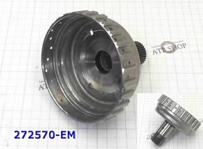 Ступица под фрикционы, Clutch Hub, OD Clutch 2nd Des (диаметр вала 29. (HUBS) 1-04659993