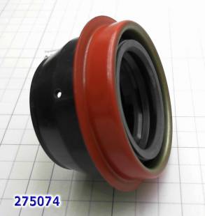 Сальник (манжета) хвостовика (с пыльником) (64х43х12 / 39) C6 / E4OD / (METAL CLAD SEALS) 03155168, 03515383, 8625892, D...