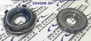 Комплект (3 шт) обрезиненных поршней, 4L60E / 4L65E 1992-UP, состоит и (PISTONS AND RETAINERS)