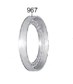 Поршень алюминиевый лоу-реверс (Low / Reverse Clutch) толщиной 21,6 мм (PISTONS AND RETAINERS)