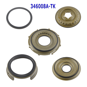 Kомплект обрезиненных поршней из 5-ти штук, U660E 2006-up 346008A-TK (PISTONS AND RETAINERS)