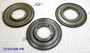Комплект обрезиненных ретейнеров (3 шт) TF-71SC / TF-72SC / TF-72SD / 359008B-PR (PISTONS AND RETAINERS)