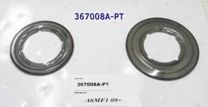 Комплект обрезиненных поршней A6MF1 / F2 / 6F24 (SsangYong) (2 ретейне (PISTONS AND RETAINERS)