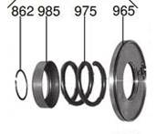 Поршень 3-й передачи, Piston, MGHA / MGSA / BAYA / BYBA / B7WA / M7WA 386965AB-EM (PISTONS AND RETAINERS) 22670-P7W-013