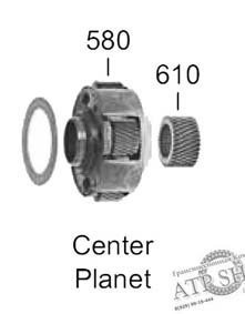 Планетарный ряд центральный (Center Planet), A960E, 4 сателлита по 20 (PLANETS)