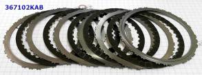 Комплект дисков пакета сцепления овердрайв, Friction & Steel Kit, A6MF (POWER PACKS) 45525-26300, 45525-3B800, 45525-3B8...