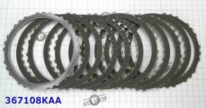 Комплект дисков пакета сцепления 3-5-reverse, Friction & Steel Kit A6M (POWER PACKS) 45425-3B800, 45425-3B810